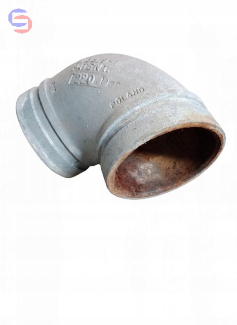 Victaulic FireLock 001 Kolano 90° Ocynk DN80 88,9mm Żeliwo