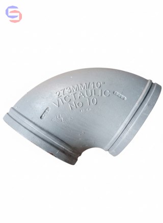 Victaulic NO 10 Kolano 90° Ocynk DN250 273mm Żeliwo