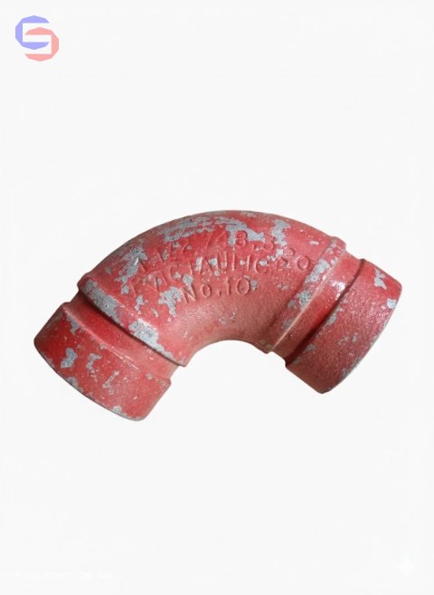 Victaulic NO 10 Kolano 90° Ocynk DN40 48,3mm Żeliwo