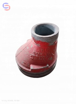 Victaulic NO 51 Redukcja Ocynk 114,3x60,3mm DN100xDN50 Żeliwo