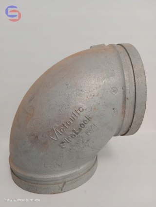 Victaulic FireLock 001 Kolano 90° Ocynk DN150 168,3mm Żeliwo