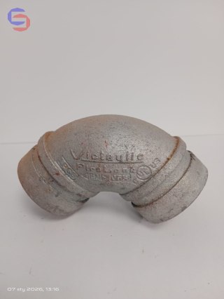 Victaulic FireLock 001 Kolano 90° Ocynk DN50 60,3mm Żeliwo