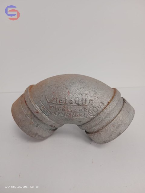 Victaulic FireLock 001 Kolano 90° Ocynk DN50 60,3mm Żeliwo