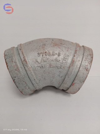 Victaulic FireLock 003 Kolano 45° Ocynk DN80 88,9mm Żeliwo