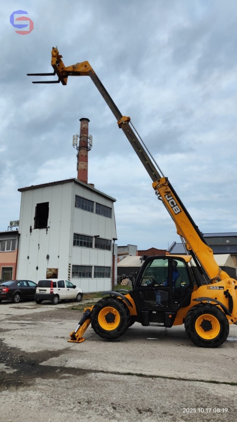 JCB Ładowarka teleskopowa 533-105 10m 3300kg 55kW 2018