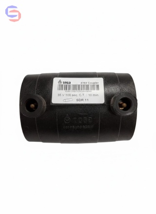 TEGA Mufa elektrooporowa 63 SDR11 PE woda-gaz Używana