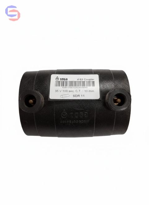 TEGA Mufa elektrooporowa 63 SDR11 PE woda-gaz Używana