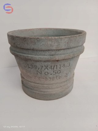 Victaulic NO 50 Redukcja 139,7x114,3mm Ocynk Żeliwo
