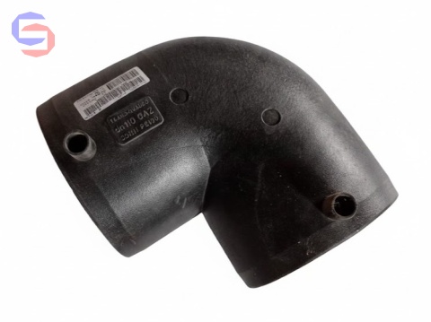 Trans-Quadro Kolano Elektrooporowe 110mm PE100 SDR11 - 90° Używane