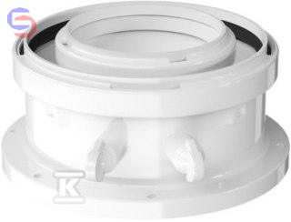 BOSCH Adapter końcowy z króćcami pomiarowymi O80/125 0,08x0,16x0,17m