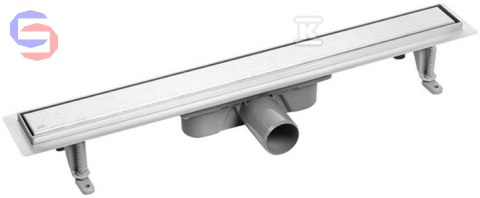 LAVEO BASSO Odpływ liniowy 90 cm stal nierdzewna 2,34 kg