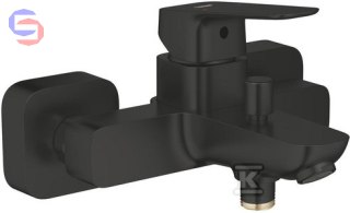 GROHE CUBEO Bateria wannowa jednouchwytowa matowa czarna 0,16x0,18x0,20m