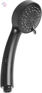 FERRO CORTESSA Rączka natryskowa 3-funkcyjna czarna S330BL-B