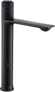 VALVEX DECOR BLACK Bateria umywalkowa stojąca nablatowa wysoka 0,29x0,06x0,21m