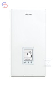KOSPEL PPE4.M Medium-10/11/12/15 Elektryczny przepływowy podgrzewacz wody 0,54x0,26x0,12m 4,5kg