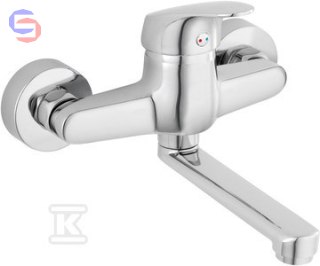 FERRO FERRO ONE Bateria umywalkowa ścienna chrom 0,1x0,15x0,21m