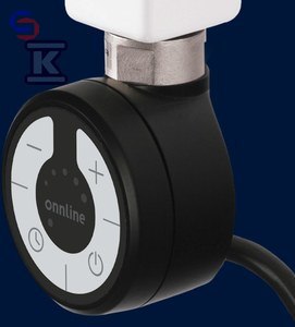 ONNLINE MOA OEM Grzałka 600W Czarna RAL 9005 0,43m