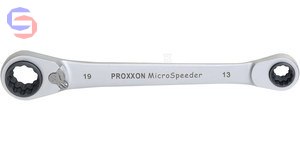 PROXXON Speeder Klucz oczkowy grzechotkowy 10x13x17x19 mm wąski