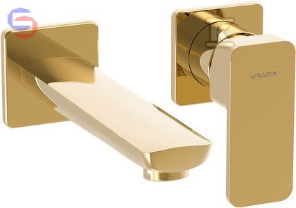 VALVEX LOFT GOLD Bateria umywalkowa podtynkowa 0,2x0,11x0,19m