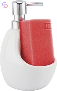MINI DOZOWNIK CERAMICZNY, BIAŁY KUCHINOX