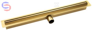 SLIM ODPŁYW LINIOWY 100 CM, ZŁOTY LAVEO