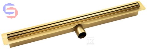 SLIM ODPŁYW LINIOWY 60 CM, ZŁOTY LAVEO