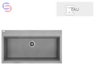 TAU ZLEW GRANITOWY 1 KOM.50X90CM Z SYFO. LAVEO