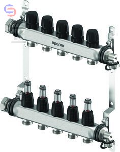 UPONOR VARIO S ROZDZIELACZ FM 6XG3/4 EURO - G1 3,14kg 0,05x0,32x0,47m