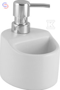 YOGO DOZOWNIK CERAMICZNY, BIAŁY MAT KUCHINOX