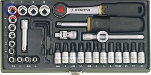 PROXXON Zestaw narzędzi 1/4" 36 części 1,39kg