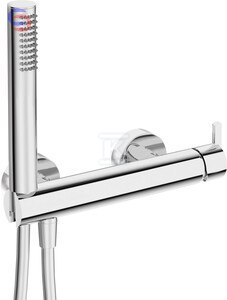 DEANTE SILIA Bateria prysznicowa chrom z kompletem natryskowym BQS_041M