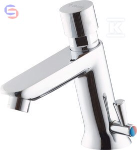 DEANTE PRESS Bateria umywalkowa stojąca chrom czasowa 1kg