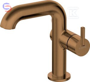 DEANTE Silia Bateria Umywalkowa Brąz Szczotkowany 0,2x0,35x0,075m