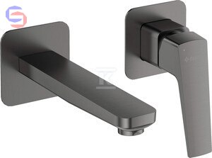 DEANTE BLUR Bateria Umywalkowa Titanium Podtynkowa 0,2x0,35m