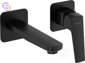 DEANTE BLUR Bateria umywalkowa podtynkowa Nero 0,2x0,35x0,075m