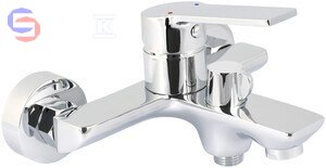 DEANTE LOCO Bateria wannowa ścienna chrom 0,16x0,18x0,22m