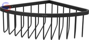 DEANTE JAŚMIN Koszyk prysznicowy narożny nero 28x9x32cm