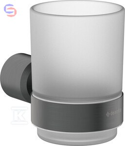 KUBEK ŚCIENNY ARNICA, TITANIUM DEANTE