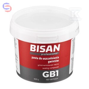 BISAN PASTA DO GWINTÓW GB1 400g Puszka 0,44kg