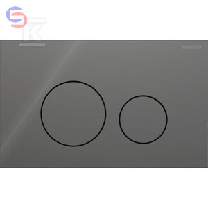 Geberit Sigma40 Przycisk uruchamiający przedni szkło lava 0,19x0,33m