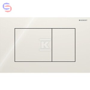 Geberit Sigma40 Przycisk uruchamiający szkło sand grey 0,05x0,19x0,33m