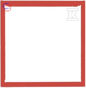 GRAS RAMKA HYD.SLIM KP165/180 HGW33 0,02x0,04x1,04m RAL3000