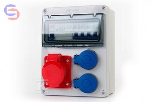 ONNLINE POWER ROZDZIELNICA R-240 8M 2x230V RCD IP44 1,82kg