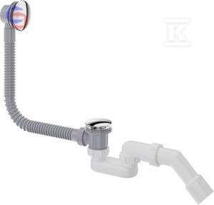 DEANTE Syfon do wanny Click-Clack chrom 0,18x0,36x0,09m