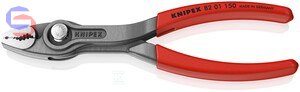 SZCZYPCE TWINGRIP ANTYPOŚLIZG, SZARA 15 KNIPEX