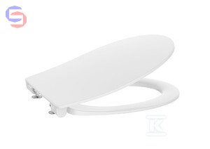 ROCA VICTORIA Deska WC slim wolnoopadająca Duroplast 44x36x5cm