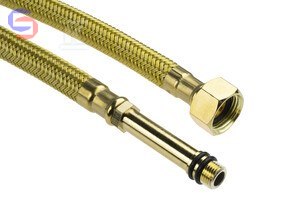 DEANTE Wężyk przyłączeniowy Gold 3/8"-M10 40cm 2szt