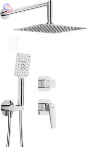 DEANTE BLUR Zestaw podtynkowy chrom z głowicą natryskową NQL_09YK 0,2x0,34x0,48m 4,4kg