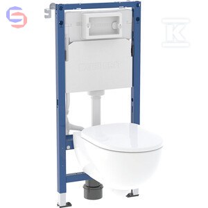 Geberit Duofix Basic Selnova Premium Stelaż podtynkowy 0,59x0,53x1,14m 39,6kg