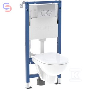 Geberit Duofix Basic Delta25 Stelaż podtynkowy 0,59x0,53x1,14m 34,7kg